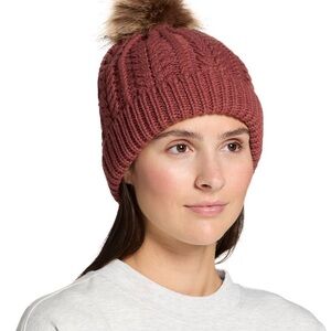 Fleece-lined Pom-Pom Beanie